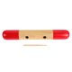 thumbnail image 1 of Instrumento de percusión Orff para educación temprana, güiro de rana, diseño de tubo de madera, güiro, divertido instrumento musical para niños, para clases de música, uso doméstico, 1 of 7