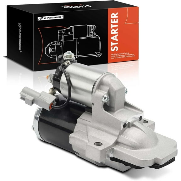 A-Premium Starter Motor Compatible with Mazda 3 2010 2011 2012 2.0L, 12V 1.0KW 11-Teeth Clockwise, Replace# LF8J18400R0B, M000T33271