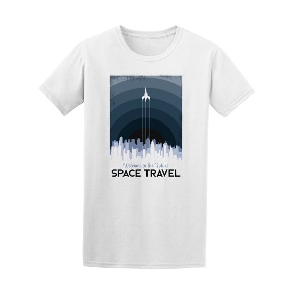 Welcome To The Future, Space  Tee Men's -Image by Shutterstock