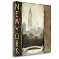 thumbnail image 2 of Tangletown Fine Art 'City Skyline New York VIntage Square' By Marco Fabiano Gallery Wrap Canvas, 2 of 2