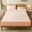 Pink #0, variant on Waterproof Mattress Protector - 35.4x78.7 Inch Nonslip Fitted Bed Sheet, Light Blue/Gray Polyester Cover for 12" Mattresses, Stretch Fabric Stays Secure All Night