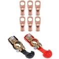 thumbnail image 1 of Youkk Battery Connector Terminal Clasp Car Supplies Copper Workmanship Long-lasting Widely Applicable Screw Connection Adapter, 1 of 6