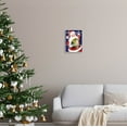 thumbnail image 2 of Stupell Industries Vintage Jolly Santa Window Graphic Art Gray Framed Art Print Wall Art, Design by Arrolynn Weiderhold, 2 of 7