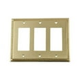 thumbnail image 7 of Nostalgic Warehouse Rop_Swplt_R3 Rope Antique Vintage 3 Gang Triple Rocker Light Switch, 7 of 7