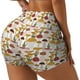 thumbnail image 1 of Fotbe Mushroom Shorts Sin Costuras – Shorts Deportivos de Cintura Alta para Mujer, Elásticos para Gimnasio, Yoga, Running o Ciclismo-Large, 1 of 8