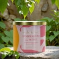 thumbnail image 3 of Nicole Miller Soy Wax Blend Candle - Sandalwood & Peony 14.5oz, 3 of 4