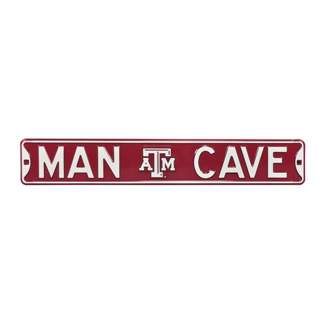 Authentic Street Signs 70325 Texas A&M Man Cave Street Sign