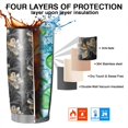 thumbnail image 7 of 20 Oz Pioneer Flower Coffee Tumbler Double Wall Insulated Stainless Steel Water Bottle | Metal Reusable Thermoses Flask with Cup Cap | Leak & Sweat Proof with Anti-Dust Lid, 7 of 7