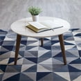 thumbnail image 2 of Manhattan Comfort Moore 24" Round Coffee Table in White Gloss, 2 of 5