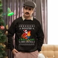 thumbnail image 5 of Christmas Sweatshirt, Funny Ugly Christmas Sweater, Rooster Christmas Sweater, Funny Santa Claus Xmas Sweatshirt, 5 of 5