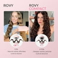 thumbnail image 4 of TYMO COMPACT ROVY Curling Iron & Hair Crimper Waver for Short Hair, Dual Voltage for Easy Lasting Curls, 1 Inch, 0.7lb, Pink, 4 of 10