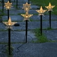 thumbnail image 5 of Christmas Solar Ground Lamp Star Tree Lamp Outdoor Lawn Garden Lamp Landscape Lights, 5 of 12