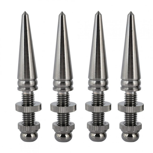 Base de Haut-Parleur, 4 Paires Support de Haut-Parleur en Cuivre Pur Base de Subwoofer Efficacité Maximale