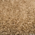 thumbnail image 5 of Allstar Beige Solid Thick Modern Shaggy Area Rug (7' x 10' 2"), 5 of 6