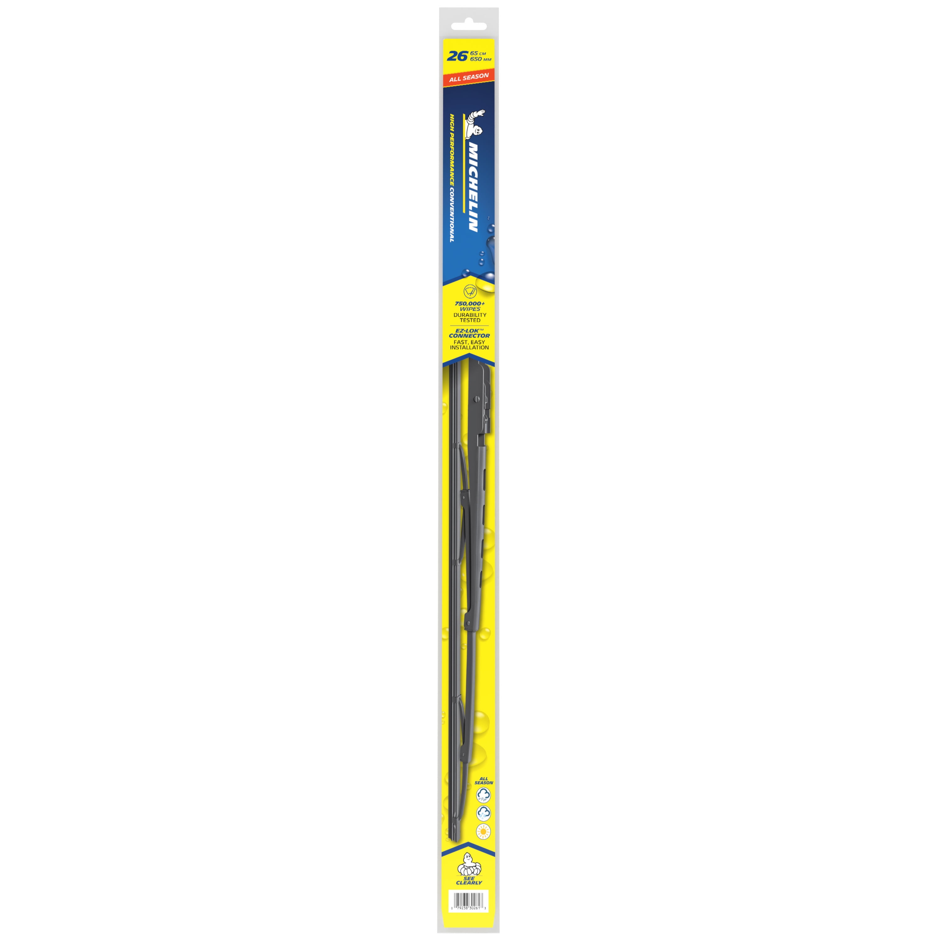 Rain-X Visibility Care Bundle with MICHELIN 26-Inch Wiper Blade and Sprayway Glass Cleaner