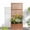 Dark Brown, variant on Metal Garden Bed with Trellis, 70 Inch Height Metal Planter Box with Trellis, Garden Box for Climbing Plants Vegetable, Metal Garden Bed with Drainage Holes