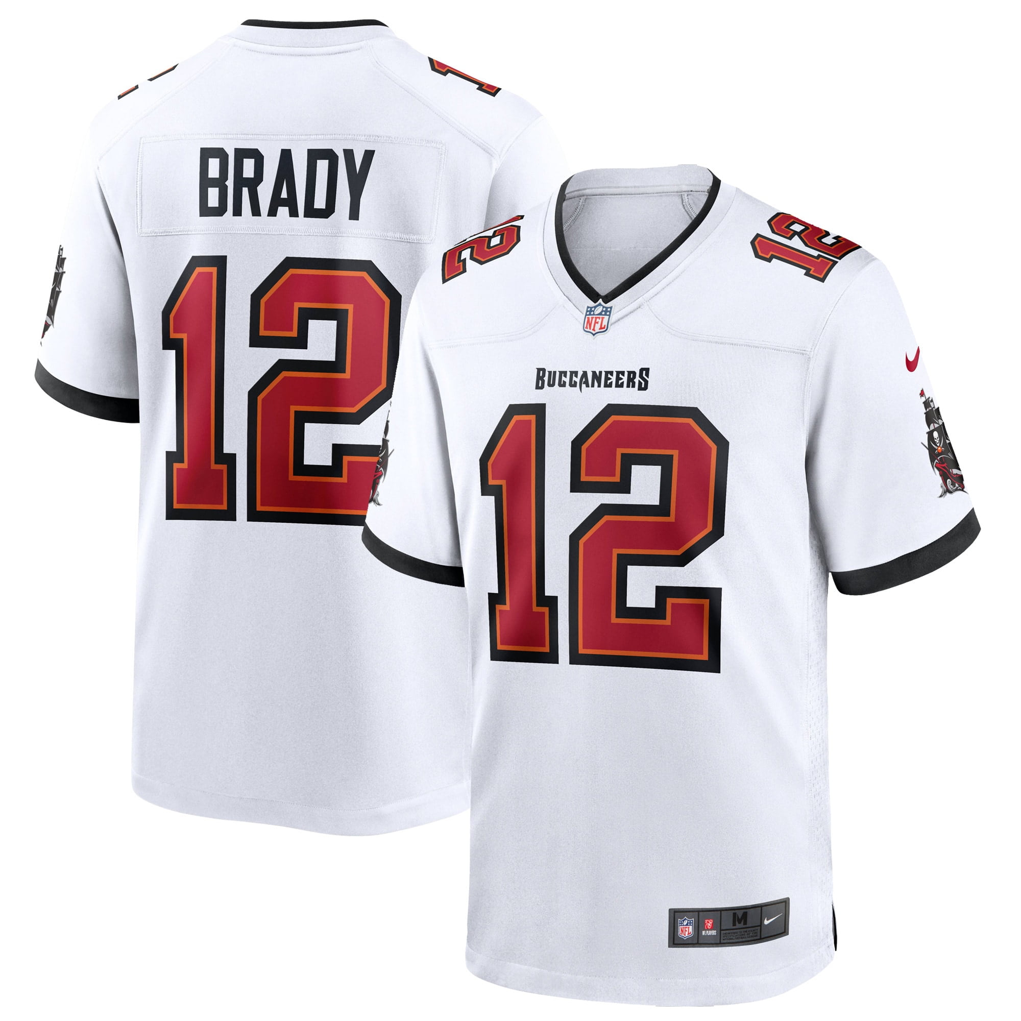 Tom Brady #12 Buccaneers 2021 Super Bowl LV Jersey Stitched