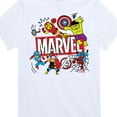 thumbnail image 3 of Marvel The Avengers - Sketch - Toddler And Youth Short Sleeve Graphic T-Shirt, 3 of 5