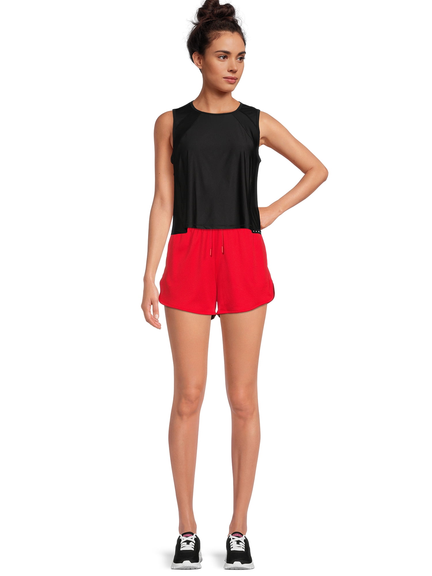 Avia Women's Cutout Back Cropped Tank Top