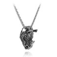 thumbnail image 1 of Colgante de calavera de rinoceronte africana Yuxing 3D, 1 of 5