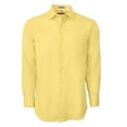 thumbnail image 4 of Men's Berlioni Long Sleeve Regular Fit Button Up Solid Dress Shirt, 4 of 5