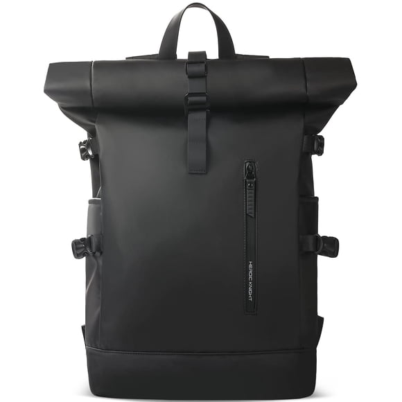 Mochila HEROIC KNIGHT Rolltop 18-27 L para portátil de 15,6 pulgadas a prueba de agua