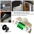 thumbnail image 4 of PIR Infrared Motion Sensor Detector, DC 12V-24V Strip Light Motion Sensor Switch, for Wardrobe Cabinet Stairs Kitchen, 4 of 5