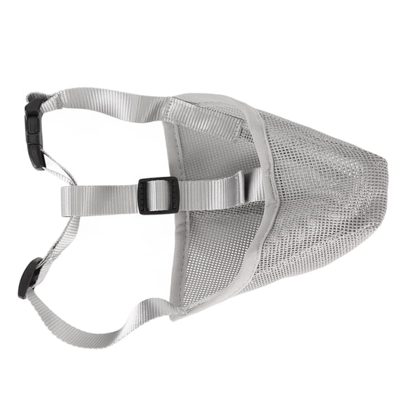 Bozal de malla para perros, bozal para perros, bozal para perros ajustable y transpirable, protector bucal para perros, tecnología innovadora