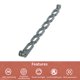 thumbnail image 3 of Brazo de extensión Soporte de montaje de varilla de alargamiento de casco para brazo de extensión de mano Insta 360 One X Selfie Hugtrwg Para estrenar, 3 of 7