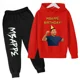 thumbnail image 3 of Conjunto de sudadera y pantalones con estampado de Mbappé para niños, primavera y otoño, ropa deportiva de 2 piezas para niños y niñas, ropa para niños, 3 of 5