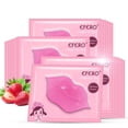 thumbnail image 1 of Paquete de 20 mascarillas de colágeno en gel para el cuidado de los labios, esencia hidratante, elimina la piel muerta, almohadillas antiagrietadas, mascarillas para labios secos, 1 of 5