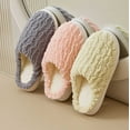 thumbnail image 5 of Slides for Women House Shoes for Women Slippers Winter Warm Shoes Indoor Outdoor Comfortable Soft Cozy Fuzzy Slides For, 5 of 5