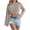 Khaki-1, variant on Crochet Shrug Sweater for Womens Y2K Sexy Hollow Out Long Sleeve Crop Tops Boat Neck See Through Fishnet Knitwear