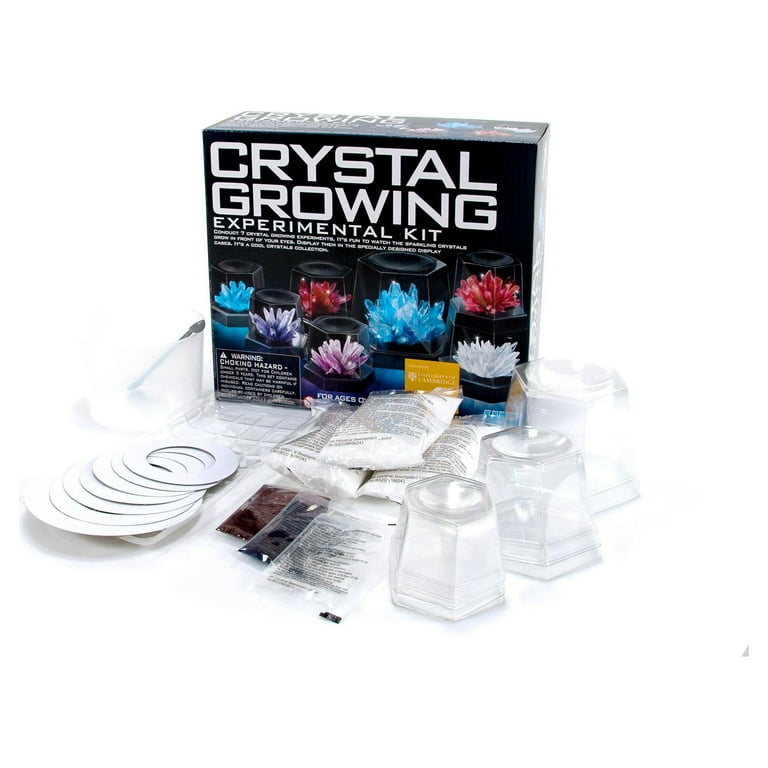 4M Crystal Growing Science Model Kit with 7 Experiments - Walmart.com