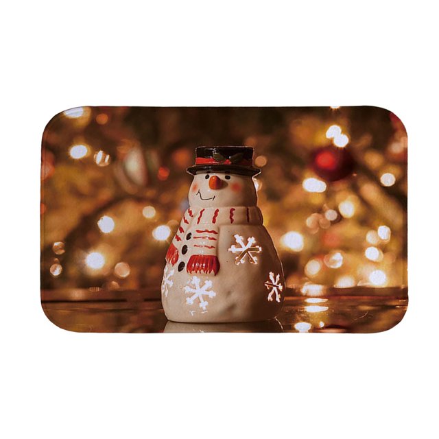 Felpudo De Navidad Para Interiores Alfombra Con Motivos Navideños Y Árboles De Navidad Alfombra Para Salón, Dormitorio O Suelo