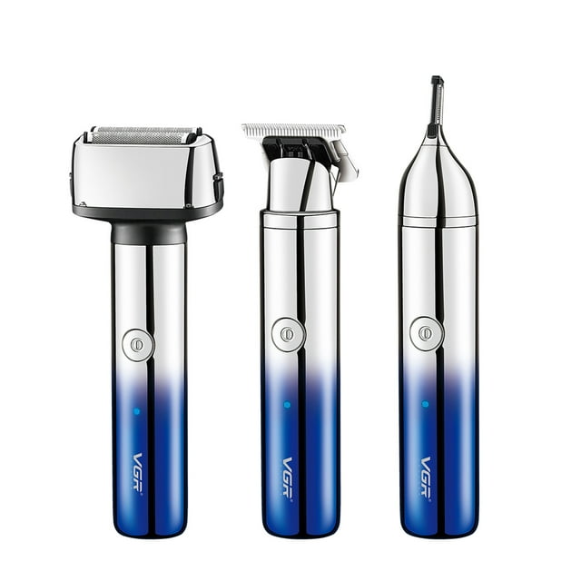Graflsoa VGR365 Multifunctional USB Rechargeable Trimmer with 4 Comb Attachments for Hair, Beard, and Eyebrows, 90-Minute Battery Life, 1.5-Hour Charge, 600mAh Capacity