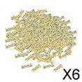 thumbnail image 1 of Colaxi 6X Brass Crimp Terminals 0.5-1.5mm Square Wiring Line Tool Small Teeth 200Pcs, 1 of 8