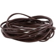 thumbnail image 3 of 3mm Flat Leather Cord 5M Long Genuine Leather Strip 2mm Thick Cowhide Leather String Braiding Thread Rope for Bracelets Neckacle Jewellery Making Boot Lace DIY Beading Crafts Sandy Brown, 3 of 8