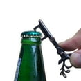 thumbnail image 6 of SPRING PARK 2Pcs Cast Iron Bottle Opener, Heavy Duty Wall Beer Bottle Opener Deer Head Wall Mount Bottle Cap Openers - Vintage Rustic Style Wall Decoration, 6 of 7