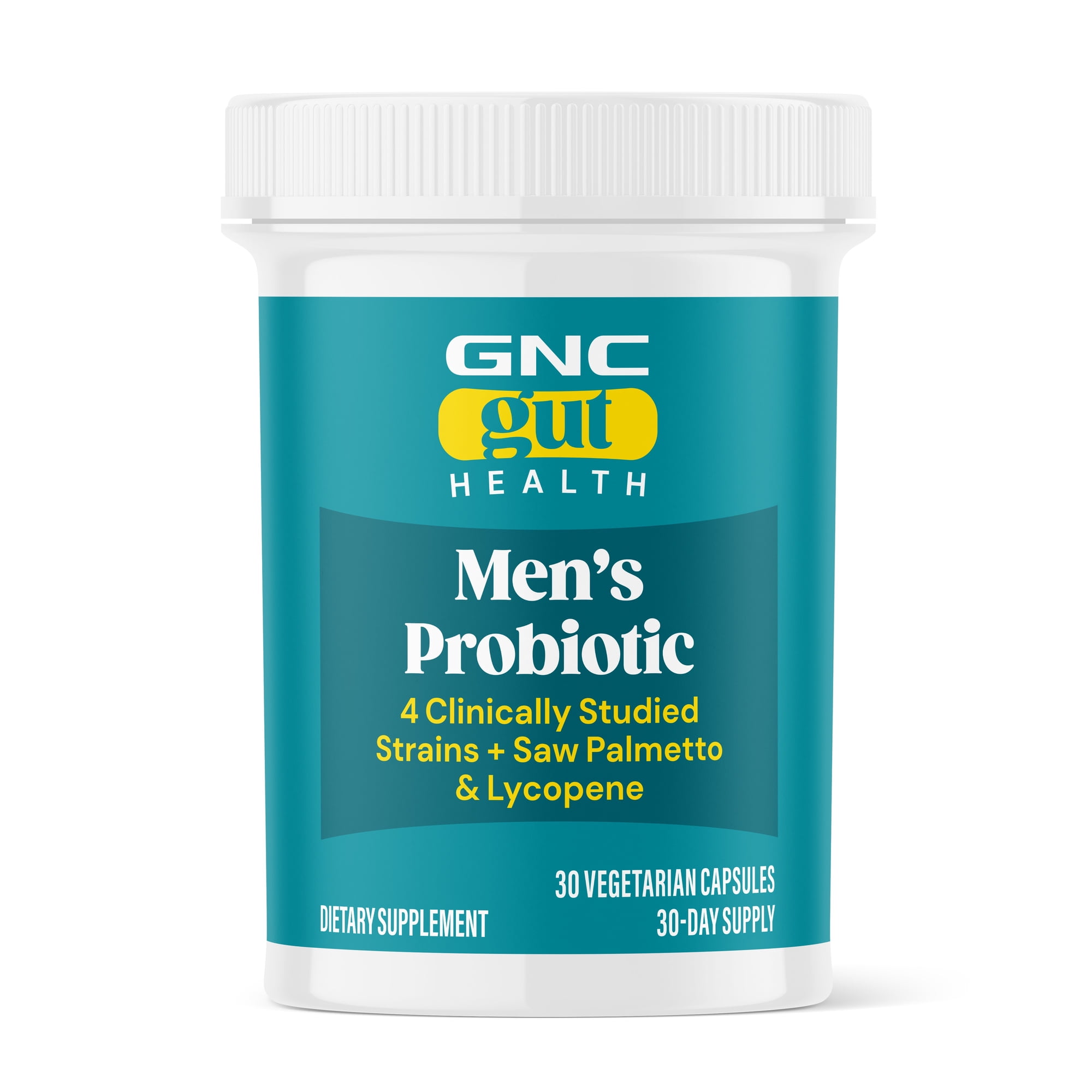 GNC Probiotic Solutions Men's, Digestive Support, 30 Count, 30 Servings
