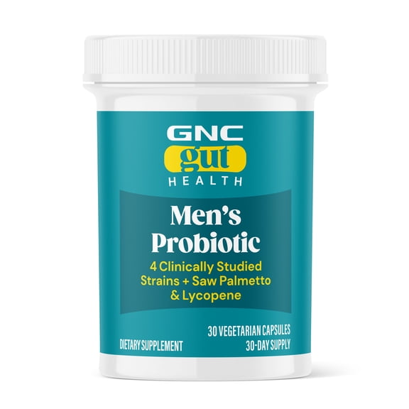 GNC Men's Probiotic Dietary Supplement - 30 Billon CFUs - 30 Capsules