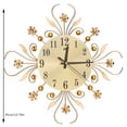 thumbnail image 1 of DPTALR 3D Wall Clock Diamonds Non-Ticking Silent Dazzling Clock For Home Office, 1 of 6