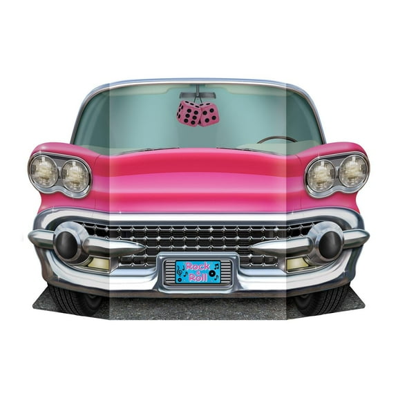 6 Pack Beistle Pink Convertible Party Photo Prop