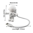 thumbnail image 2 of LED Night Light USB recargable Eye-care Spaceman Light Study Lámpara de lectura 0.2W AweSitey EL4919-00B, 2 of 2