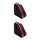 thumbnail image 3 of Greeniant Patines de malla lateral para patines, bolso para zapatos, protectora de un solo hombro, bolsa para zapatos de patín, estuche de Rojo 2piezas Greeniant CBP267780, 3 of 5