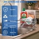 thumbnail image 5 of Organizador de cocina de acero inoxidable con diseño exclusivo de drenaje automático para fregadero, organizador de esponja para secado rápido y almacenamiento a prueba de óxido, 5 of 6