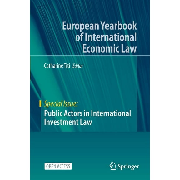 Public Actors in International Investment Law, (Paperback)