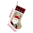 thumbnail image 3 of Christmas Socks Gift Bags Christmas Tree Decorations Snowmen Christmas Tree Pendants, 3 of 6