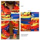 thumbnail image 4 of Camisa de los hombres manga larga impreso solapa breasted blusa casual Tops para oficina partido, 4 of 5