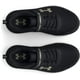 thumbnail image 3 of Zapatos Under Armour Preescolar Assert 10 para niñas, negros, 13 quilates, 3 of 4